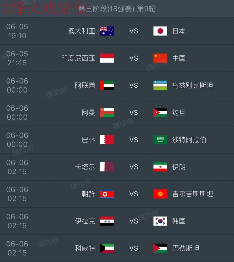 2026世界杯外围赛实时官方资讯